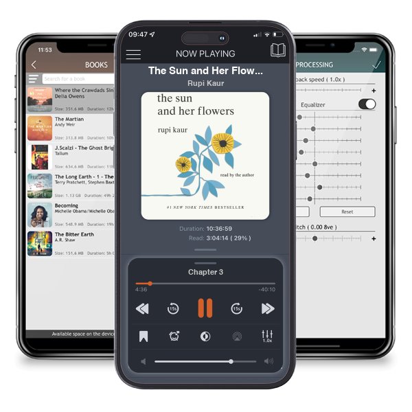 Download fo free audiobook The Sun and Her Flowers by Rupi Kaur and listen anywhere on your iOS devices in the ListenBook app.