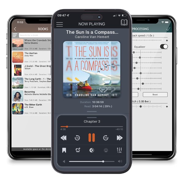 Download fo free audiobook The Sun Is a Compass: My 4,000-Mile Journey Into the Alaskan... by Caroline Van Hemert and listen anywhere on your iOS devices in the ListenBook app.