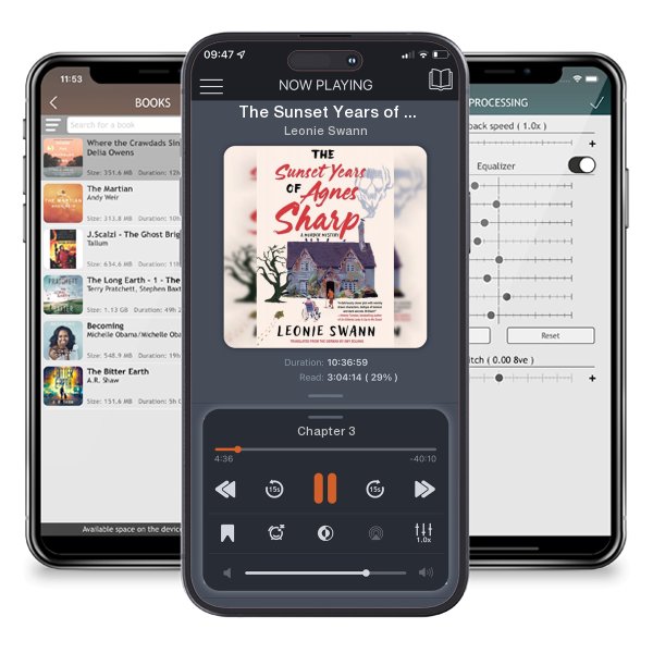 Download fo free audiobook The Sunset Years of Agnes Sharp by Leonie Swann and listen anywhere on your iOS devices in the ListenBook app.