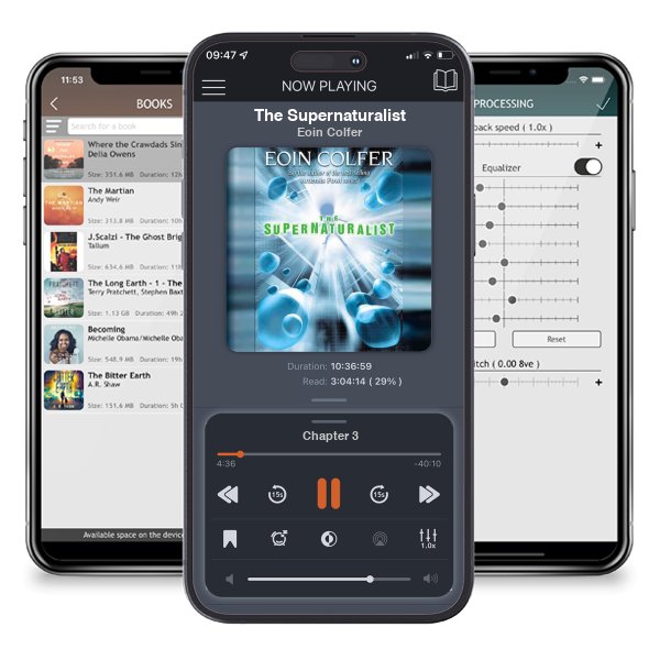 Download fo free audiobook The Supernaturalist by Eoin Colfer and listen anywhere on your iOS devices in the ListenBook app.