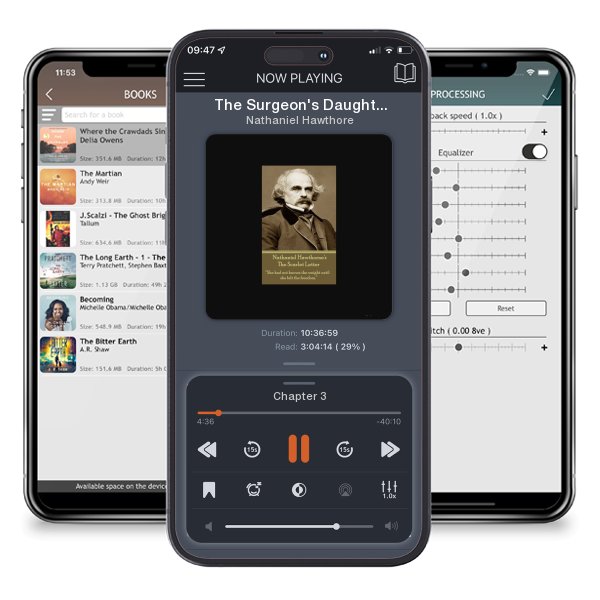 Download fo free audiobook The Surgeon's Daughter: “Many a law, many a commandment have I broken, but my word never.” by Nathaniel Hawthore and listen anywhere on your iOS devices in the ListenBook app.