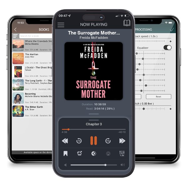 Download fo free audiobook The Surrogate Mother: An addictive psychological thriller by Freida McFadden and listen anywhere on your iOS devices in the ListenBook app.