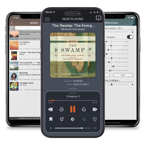 Download fo free audiobook The Swamp: The Everglades, Florida, and the Politics of Paradise by Michael Grunwald and listen anywhere on your iOS devices in the ListenBook app.