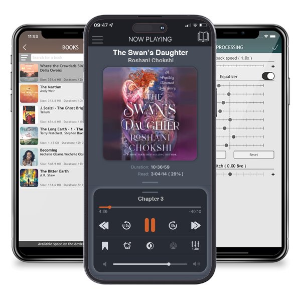 Download fo free audiobook The Swan\'s Daughter by Roshani Chokshi and listen anywhere on your iOS devices in the ListenBook app.