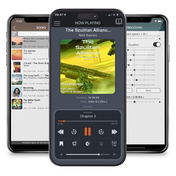 Download fo free audiobook The Szuiltan Alliance by Neil Davies and listen anywhere on your iOS devices in the ListenBook app.