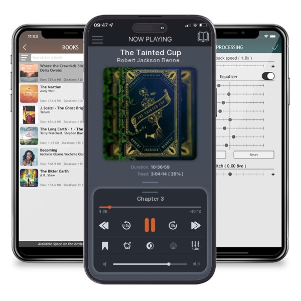 Download fo free audiobook The Tainted Cup by Robert Jackson Bennett and listen anywhere on your iOS devices in the ListenBook app.