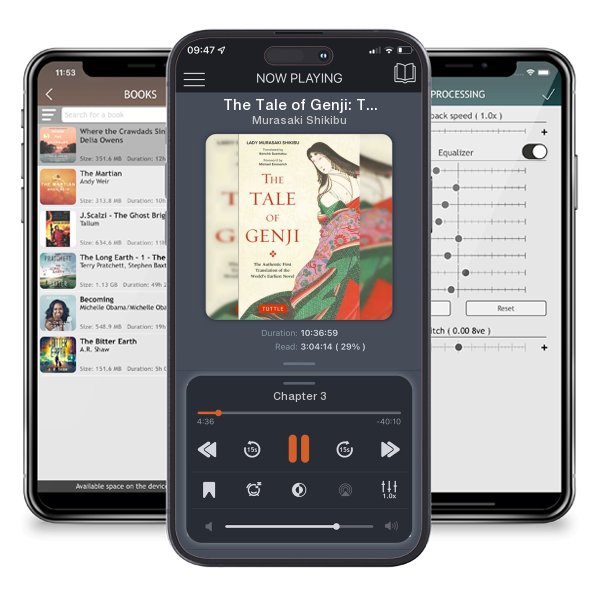 Download fo free audiobook The Tale of Genji: The Authentic First Translation of the... by Murasaki Shikibu and listen anywhere on your iOS devices in the ListenBook app.