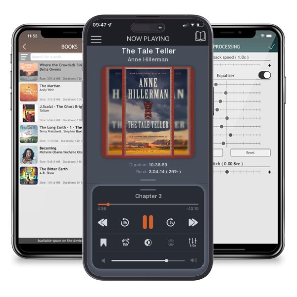 Download fo free audiobook The Tale Teller by Anne Hillerman and listen anywhere on your iOS devices in the ListenBook app.