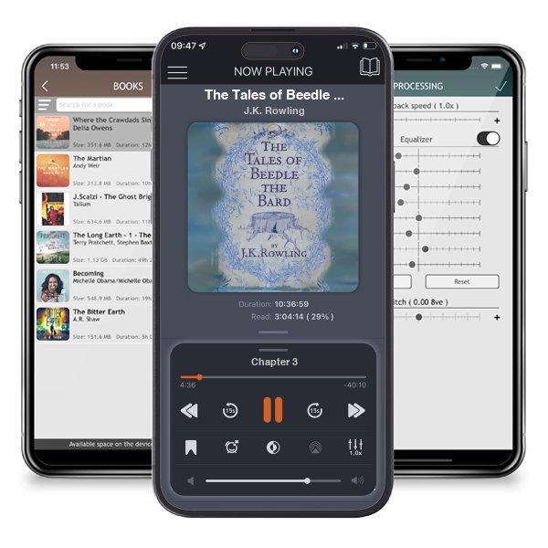 Download fo free audiobook The Tales of Beedle the Bard (Hogwarts Library, #3) by J.K. Rowling and listen anywhere on your iOS devices in the ListenBook app.