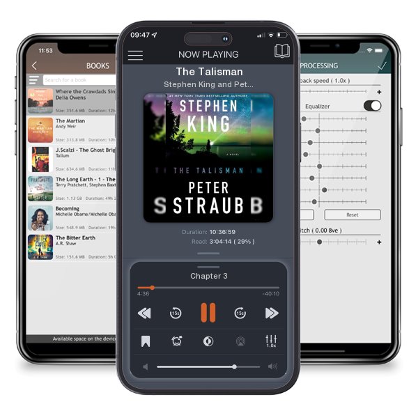 Download fo free audiobook The Talisman by Stephen King and Peter Straub and listen anywhere on your iOS devices in the ListenBook app.
