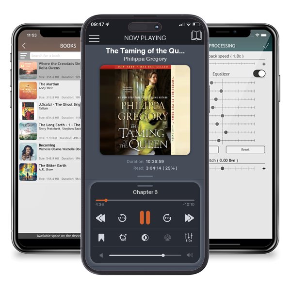 Download fo free audiobook The Taming of the Queen by Philippa Gregory and listen anywhere on your iOS devices in the ListenBook app.