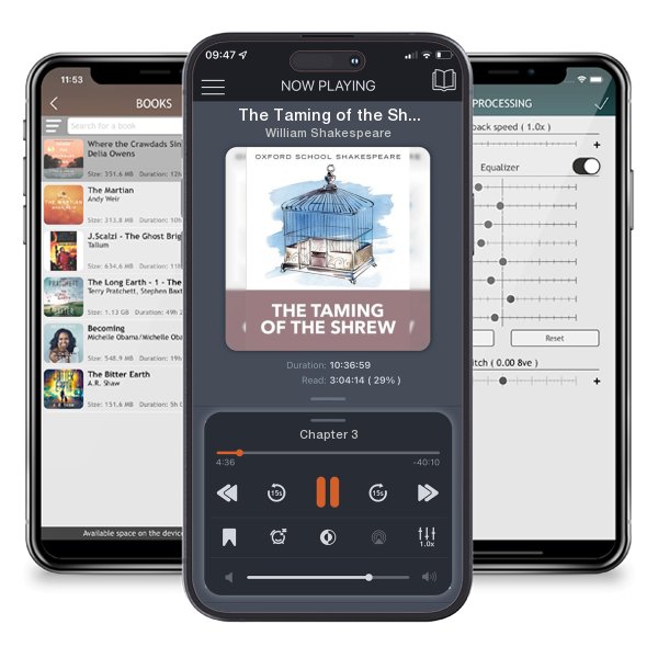 Download fo free audiobook The Taming of the Shrew: Oxford School Shakespeare by William Shakespeare and listen anywhere on your iOS devices in the ListenBook app.