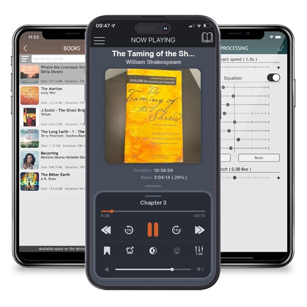 Download fo free audiobook The Taming of the Shrew by William Shakespeare and listen anywhere on your iOS devices in the ListenBook app.