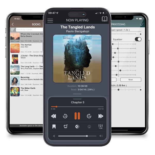 Download fo free audiobook The Tangled Lands by Paolo Bacigalupi and listen anywhere on your iOS devices in the ListenBook app.
