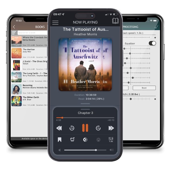 Download fo free audiobook The Tattooist of Auschwitz by Heather Morris and listen anywhere on your iOS devices in the ListenBook app.