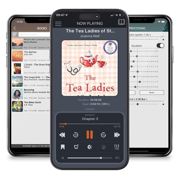 Download fo free audiobook The Tea Ladies of St Jude's... by Joanna Nell and listen anywhere on your iOS devices in the ListenBook app.