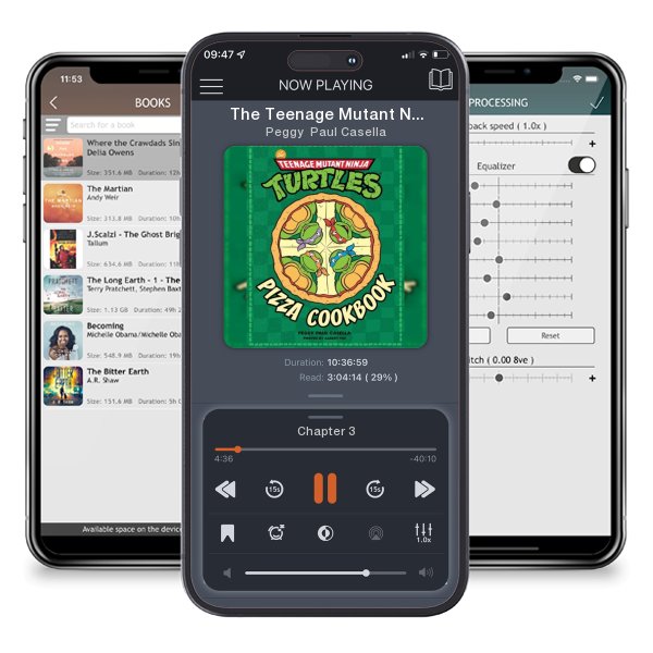 Download fo free audiobook The Teenage Mutant Ninja Turtles Pizza Cookbook by Peggy Paul Casella and listen anywhere on your iOS devices in the ListenBook app.
