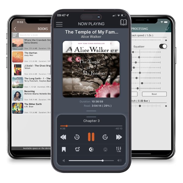 Download fo free audiobook The Temple of My Familiar by Alice Walker and listen anywhere on your iOS devices in the ListenBook app.