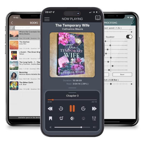 Download fo free audiobook The Temporary Wife by Catharina Maura and listen anywhere on your iOS devices in the ListenBook app.