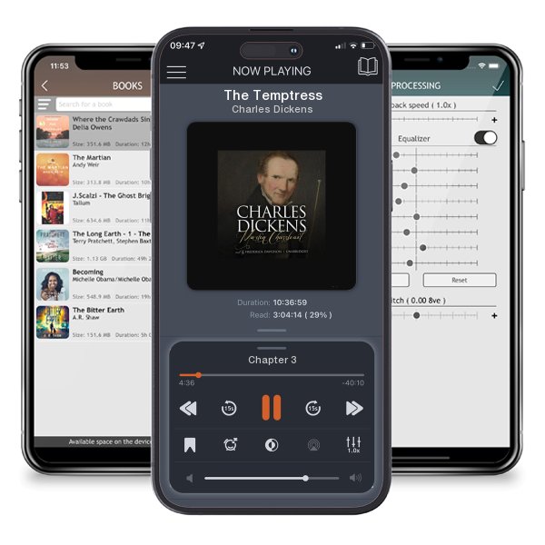 Download fo free audiobook The Temptress by Charles Dickens and listen anywhere on your iOS devices in the ListenBook app.
