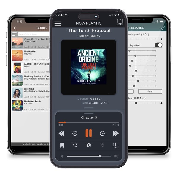 Download fo free audiobook The Tenth Protocol by Robert Storey and listen anywhere on your iOS devices in the ListenBook app.