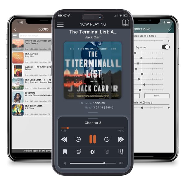 Download fo free audiobook The Terminal List: A Thriller by Jack Carr and listen anywhere on your iOS devices in the ListenBook app.