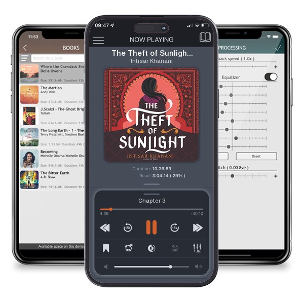 Download fo free audiobook The Theft of Sunlight by Intisar Khanani and listen anywhere on your iOS devices in the ListenBook app.