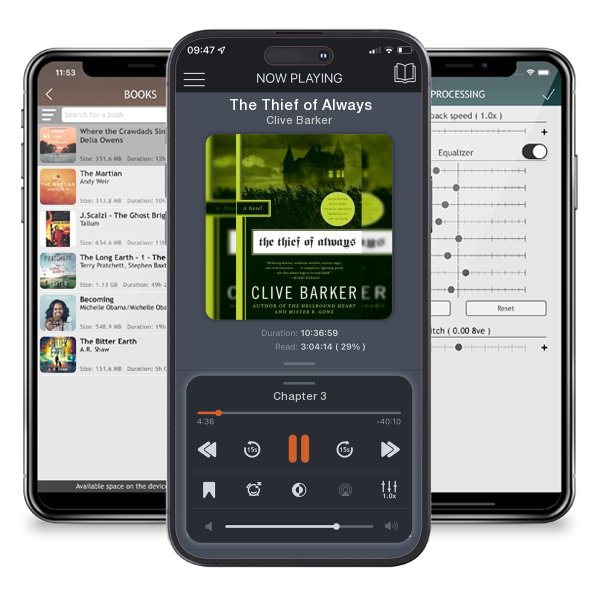 Download fo free audiobook The Thief of Always by Clive Barker and listen anywhere on your iOS devices in the ListenBook app.