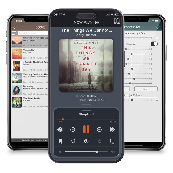 Download fo free audiobook The Things We Cannot Say: A WWII Historical Fiction Novel... by Kelly Rimmer and listen anywhere on your iOS devices in the ListenBook app.