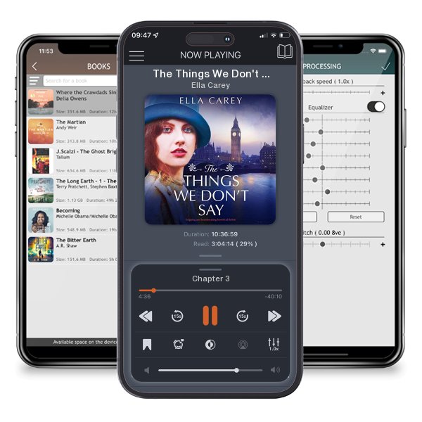 Download fo free audiobook The Things We Don't Say by Ella Carey and listen anywhere on your iOS devices in the ListenBook app.
