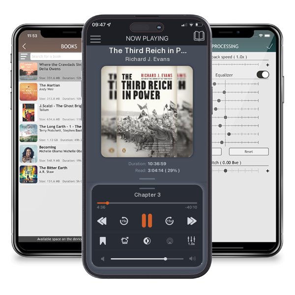 Download fo free audiobook The Third Reich in Power by Richard J. Evans and listen anywhere on your iOS devices in the ListenBook app.
