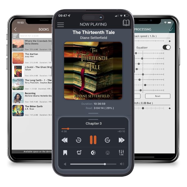 Download fo free audiobook The Thirteenth Tale by Diane Setterfield and listen anywhere on your iOS devices in the ListenBook app.