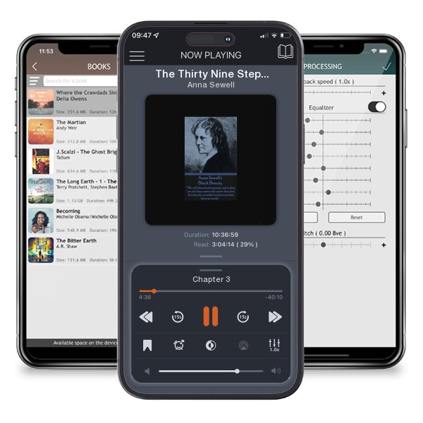 Download fo free audiobook The Thirty Nine Steps by Anna Sewell and listen anywhere on your iOS devices in the ListenBook app.