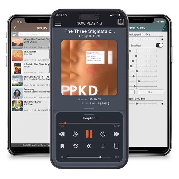 Download fo free audiobook The Three Stigmata of Palmer Eldritch by Philip K. Dick and listen anywhere on your iOS devices in the ListenBook app.