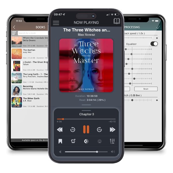 Download fo free audiobook The Three Witches and The Master by Max Nowaz and listen anywhere on your iOS devices in the ListenBook app.