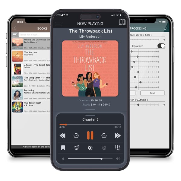 Download fo free audiobook The Throwback List by Lily Anderson and listen anywhere on your iOS devices in the ListenBook app.