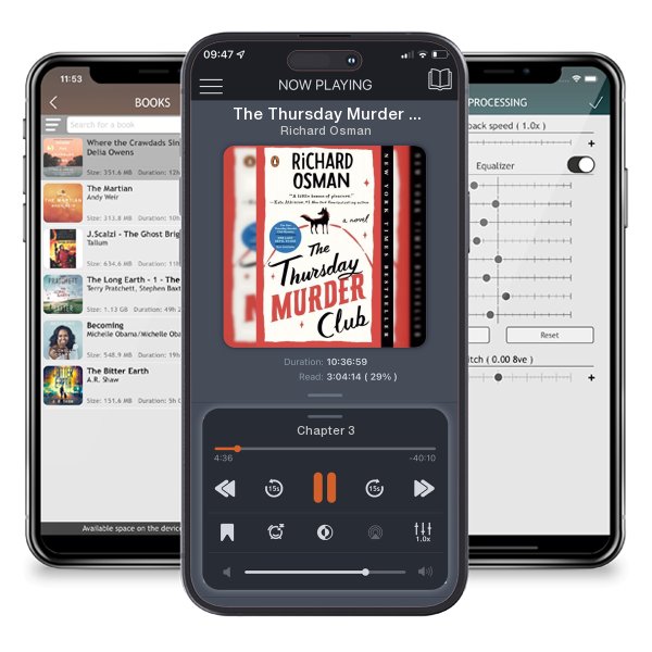 Download fo free audiobook The Thursday Murder Club by Richard Osman and listen anywhere on your iOS devices in the ListenBook app.