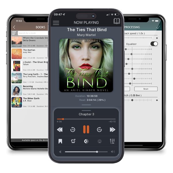 Download fo free audiobook The Ties That Bind by Mary Martel and listen anywhere on your iOS devices in the ListenBook app.
