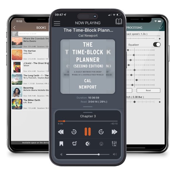 Download fo free audiobook The Time-Block Planner (Second Edition): A Daily Method for... by Cal Newport and listen anywhere on your iOS devices in the ListenBook app.