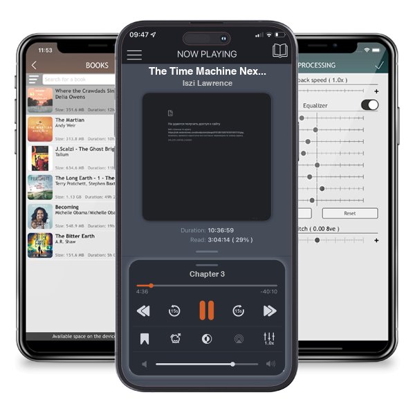 Download fo free audiobook The Time Machine Next Door: Inventors and Dinosaurs - The Time Machine Next Door by Iszi Lawrence and listen anywhere on your iOS devices in the ListenBook app.