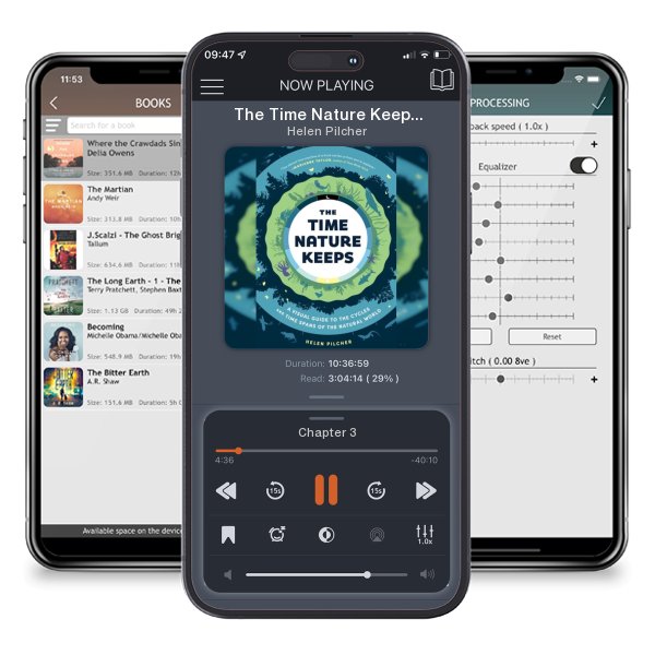 Download fo free audiobook The Time Nature Keeps: A Visual Guide to the Cycles and Time Spans of the Natural World by Helen Pilcher and listen anywhere on your iOS devices in the ListenBook app.