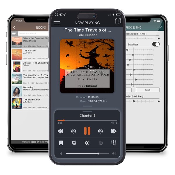 Download fo free audiobook The Time Travels of Arabella and Tom by Sue Huband and listen anywhere on your iOS devices in the ListenBook app.
