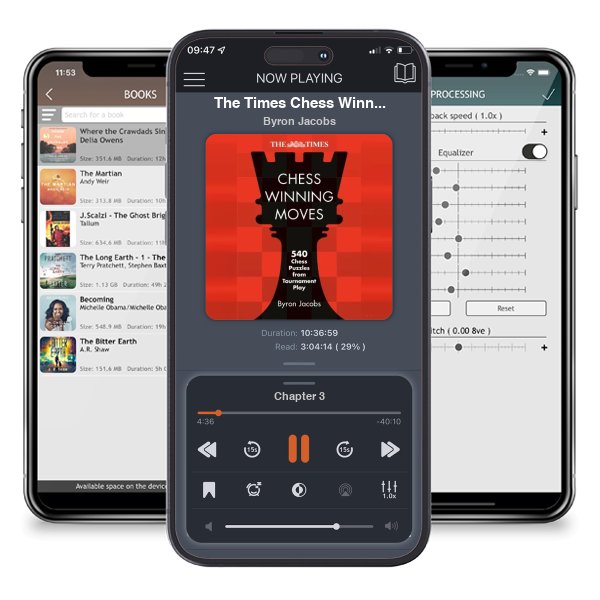 Download fo free audiobook The Times Chess Winning Moves: 540 Chess Puzzles from Tournament Play by Byron Jacobs and listen anywhere on your iOS devices in the ListenBook app.