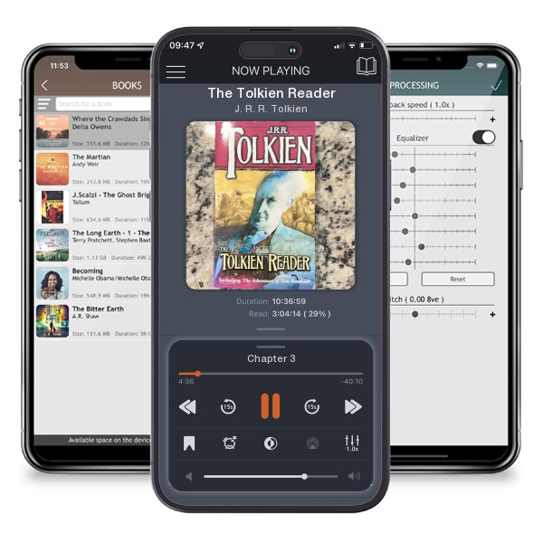 Download fo free audiobook The Tolkien Reader by J. R. R. Tolkien and listen anywhere on your iOS devices in the ListenBook app.