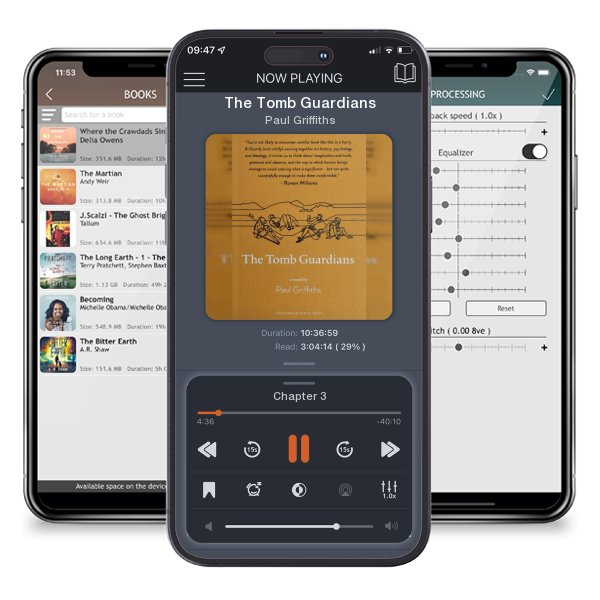 Download fo free audiobook The Tomb Guardians by Paul Griffiths and listen anywhere on your iOS devices in the ListenBook app.