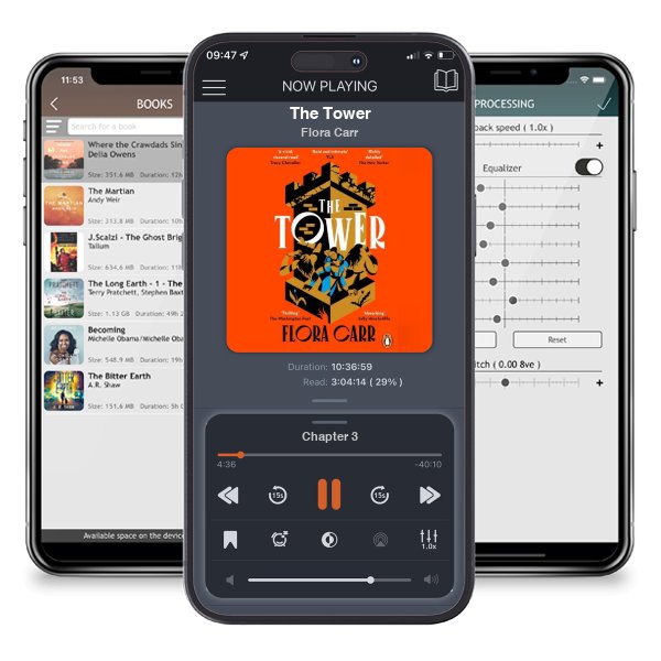 Download fo free audiobook The Tower by Flora Carr and listen anywhere on your iOS devices in the ListenBook app.