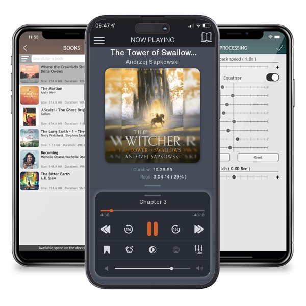 Download fo free audiobook The Tower of Swallows by Andrzej Sapkowski and listen anywhere on your iOS devices in the ListenBook app.