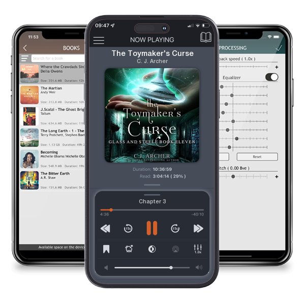 Download fo free audiobook The Toymaker's Curse by C. J. Archer and listen anywhere on your iOS devices in the ListenBook app.