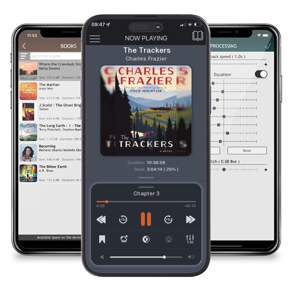 Download fo free audiobook The Trackers by Charles Frazier and listen anywhere on your iOS devices in the ListenBook app.