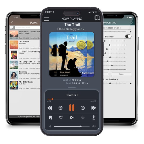 Download fo free audiobook The Trail by Ethan Gallogly and Jeremy Ashcroft and listen anywhere on your iOS devices in the ListenBook app.